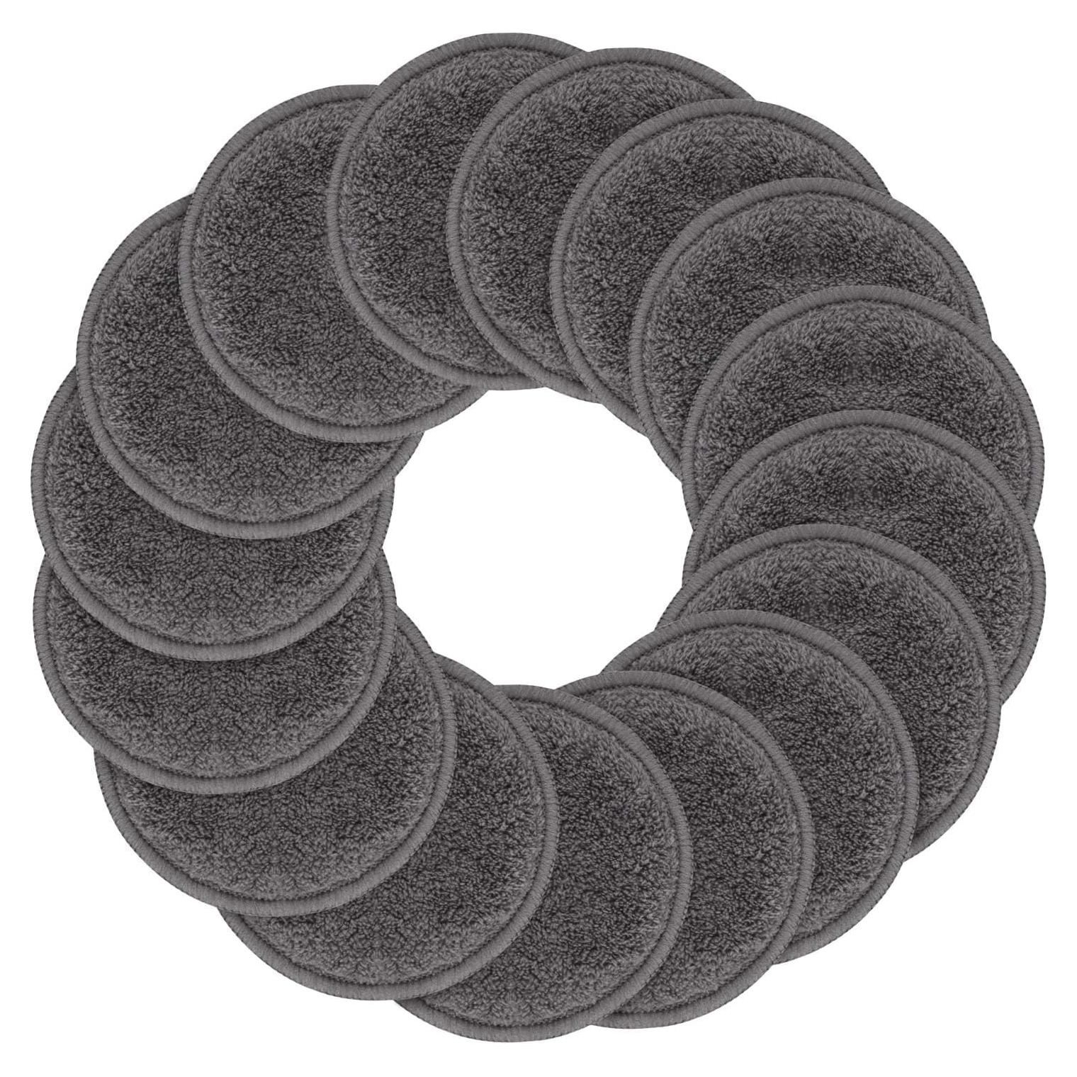 Almohadillas Reutilizables para Quitar Maquillaje SUNLAND 16 Pzas 8cm