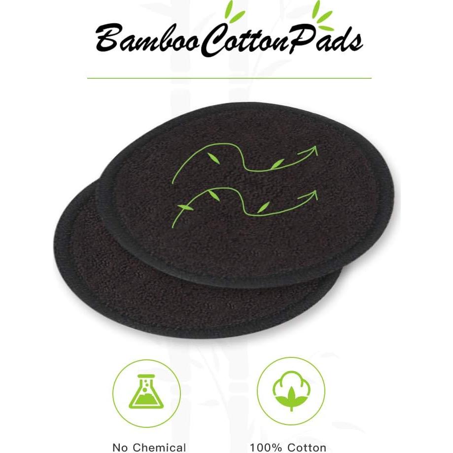 Discos Desmaquillantes Reutilizables Wokelai - 10 Rondas de Algodón Orgánico