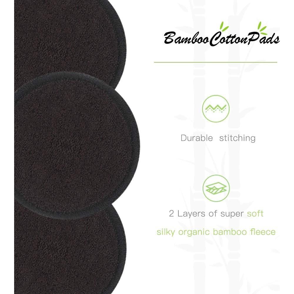 Discos Desmaquillantes Reutilizables Wokelai - 10 Rondas de Algodón Orgánico