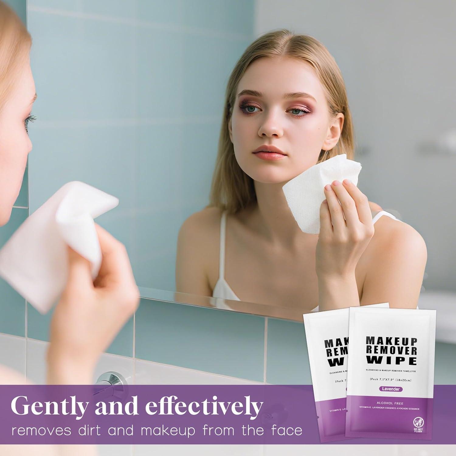 Toallitas Desmaquillantes Gisdo 200 Piezas Aroma Lavanda