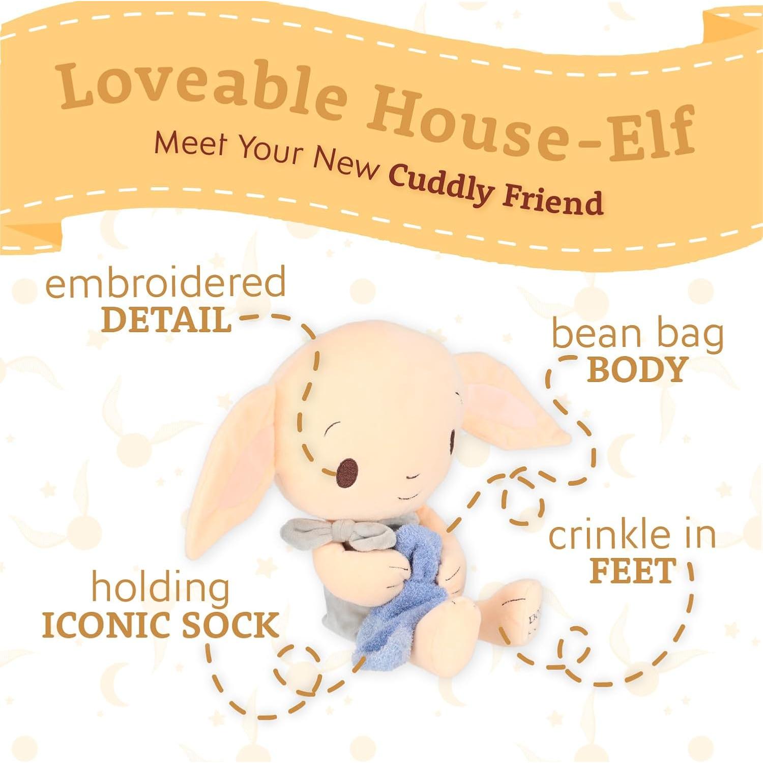 Peluche Dobby Harry Potter Kids Preferred 38 cm suave