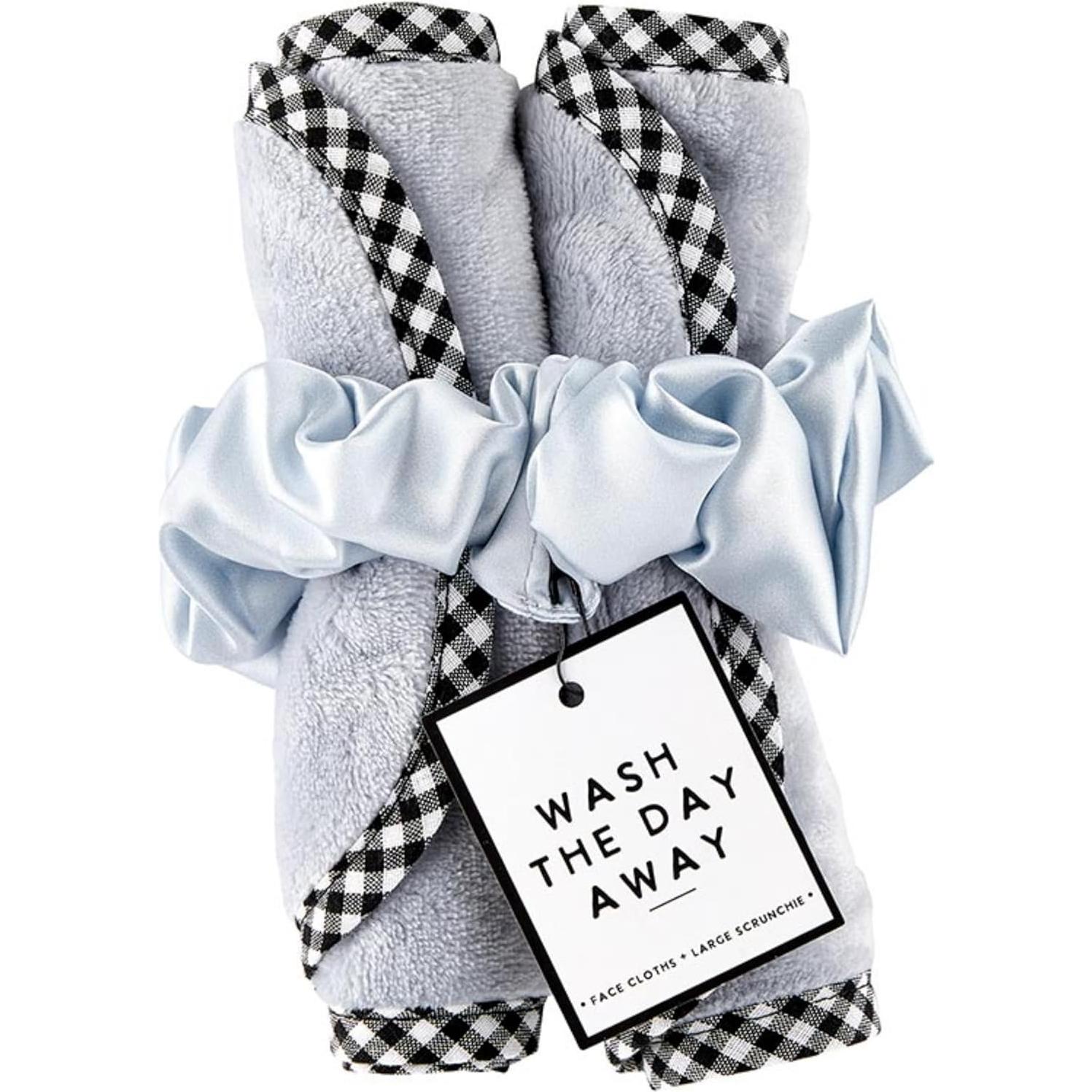 Set de Toallitas Reutilizables y Scrunchie Bella Sleep + Spa