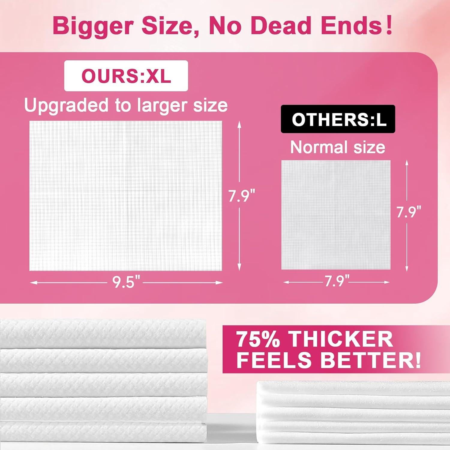 Toallas Faciales Desechables FACEMADE XL 100% Biobasadas