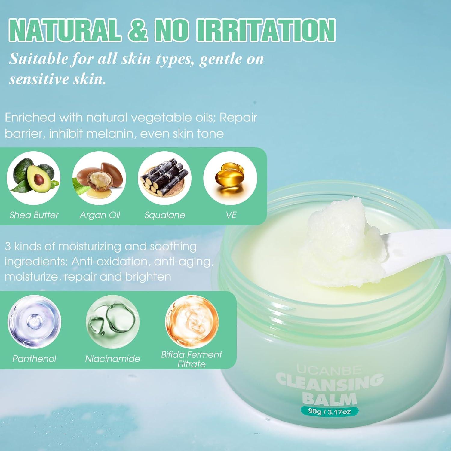 Bálsamo Limpiador Desmaquillante UCANBE 90g + 4 Paños