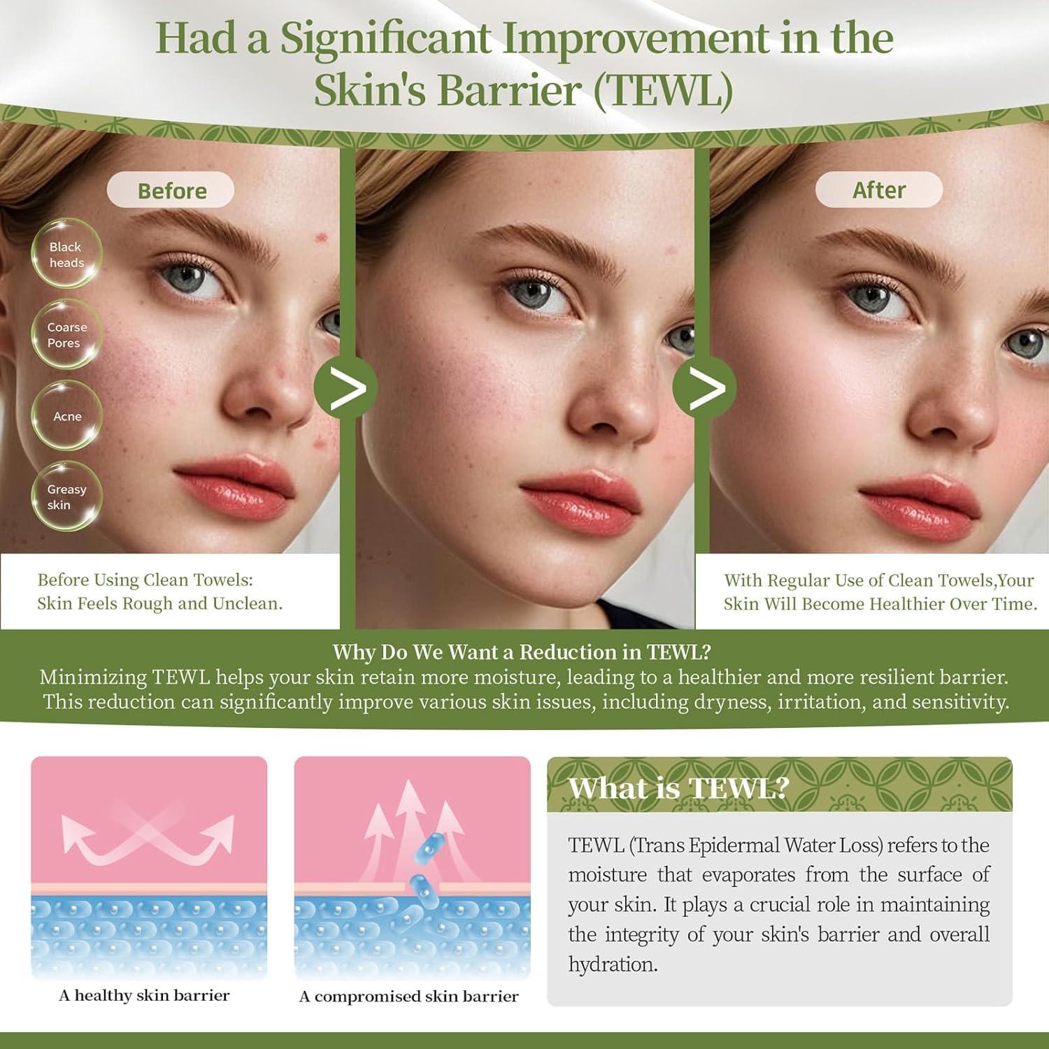 Toallas Faciales Desechables Makeup Mastery 50 Unidades 25.4x30.5cm