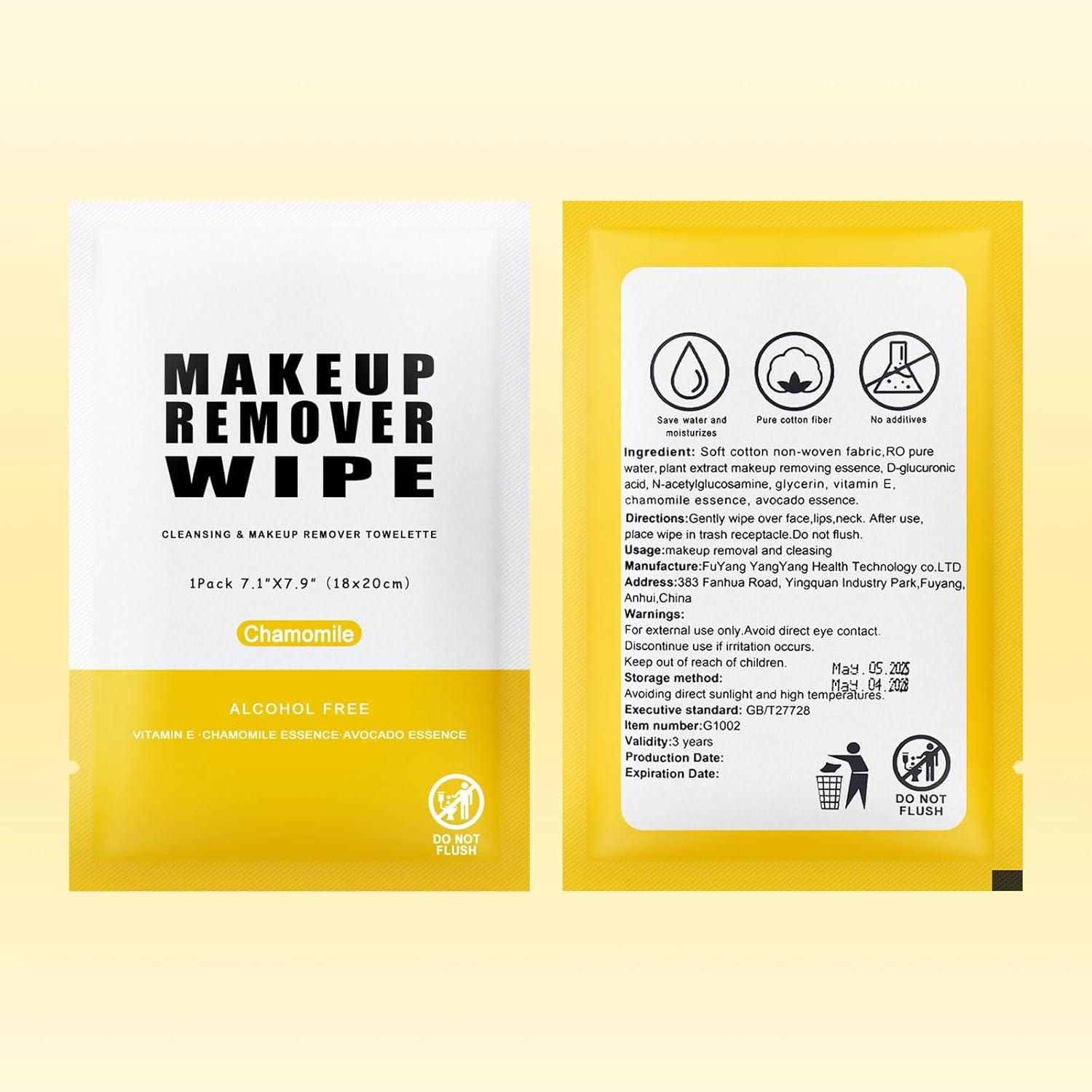 Toallitas Desmaquillantes Gisdo 100 Piezas Aroma Manzanilla