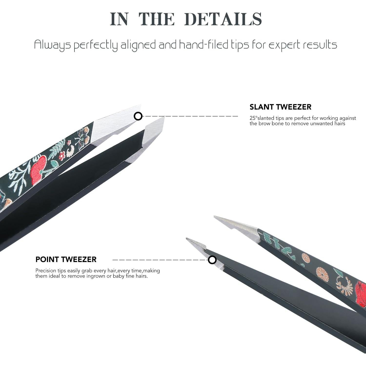 Juego de Pinzas de Precisión CUT IT - Acero Inoxidable 420