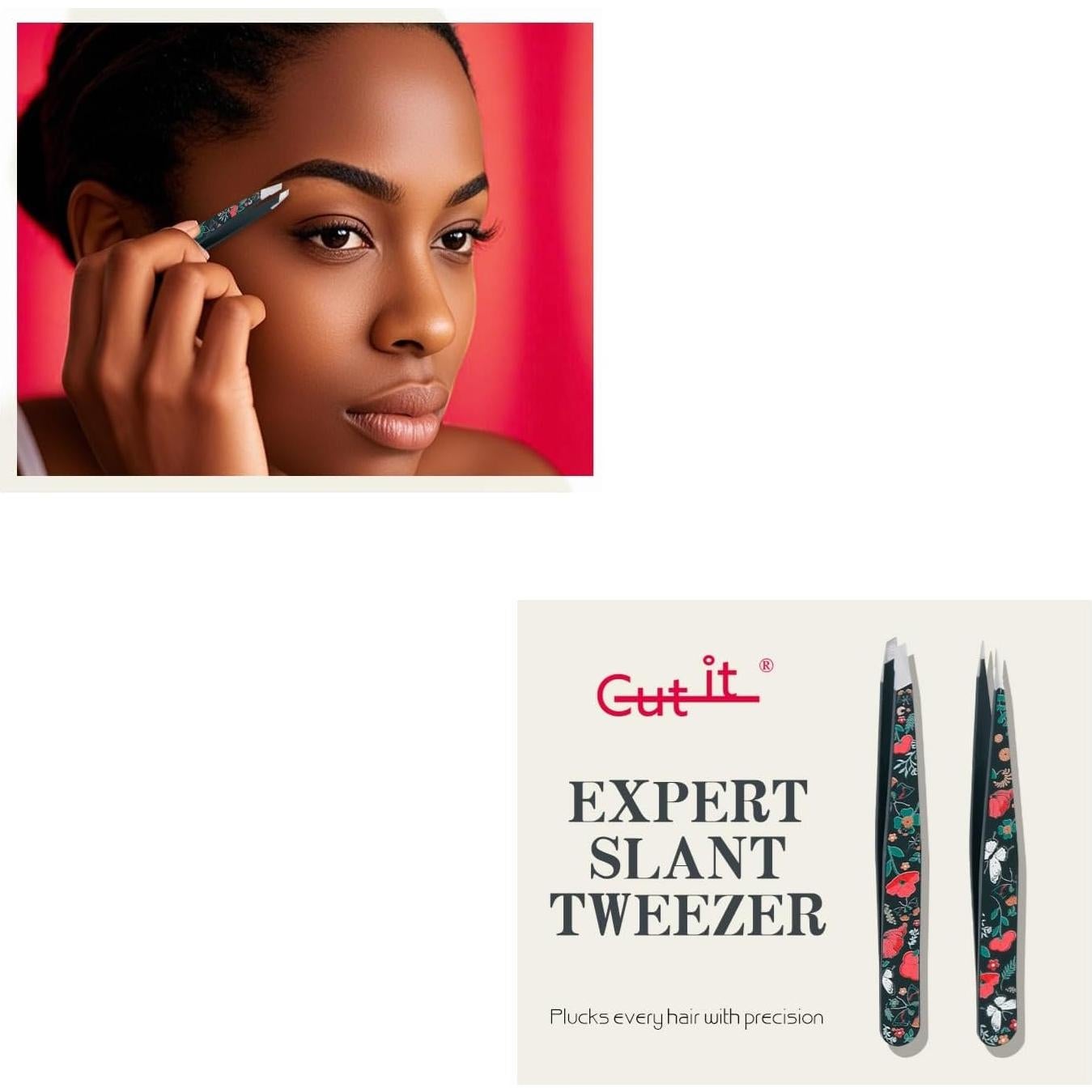 Juego de Pinzas de Precisión CUT IT - Acero Inoxidable 420