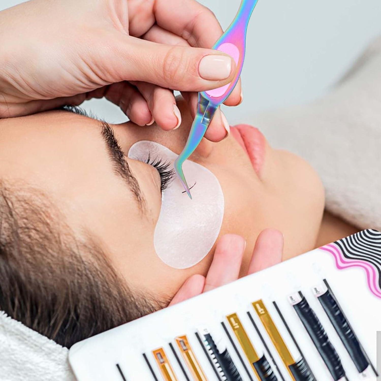 Juego de Pinzas de Precisión Ymapinc 2 Piezas Acero Inoxidable