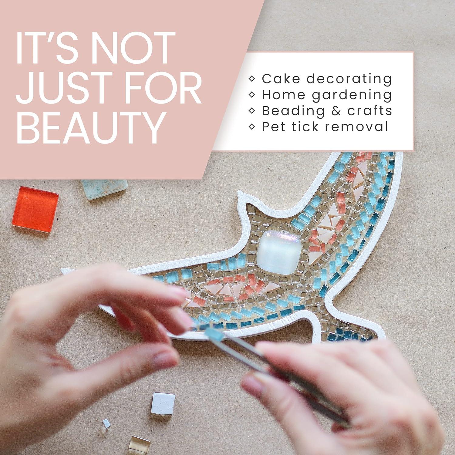 Juego de Pinzas de Precisión TWEEZER GURU - 4 Piezas