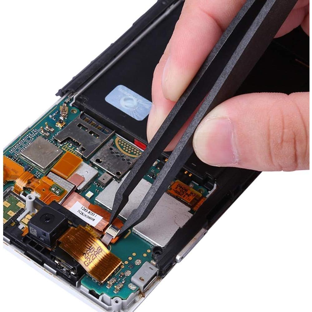 Kit de Pinzas de Plástico Antiestáticas FEITA - 6 Pcs