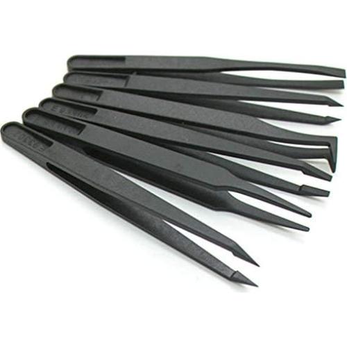 Kit de Pinzas de Plástico Antiestáticas FEITA - 6 Pcs