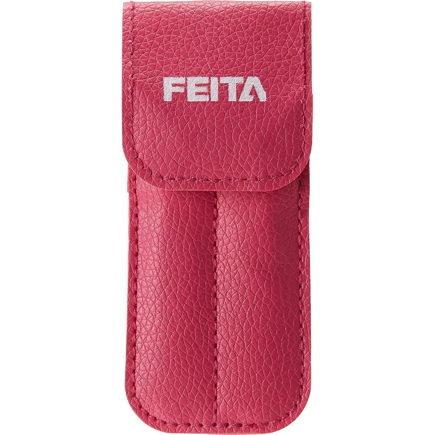 Pinzas de Precisión FEITA Rosa - Acero Inoxidable - 2 Piezas