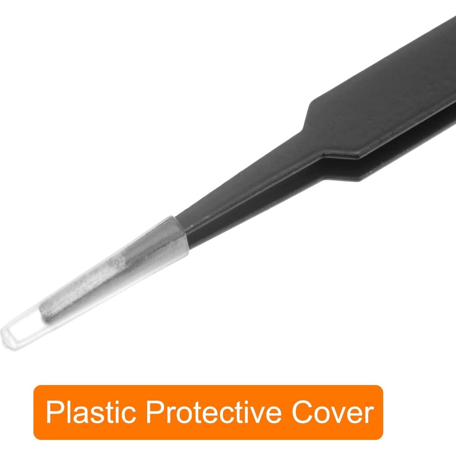 Juego de Pinzas de Precisión HARFINGTON ESD-13 120mm 4 Piezas