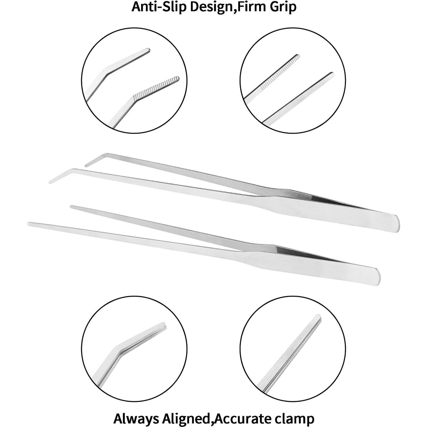 Pinzas Largas Fri4free 27cm Acero Inoxidable para Acuarios