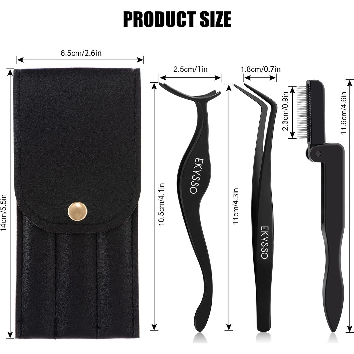 Kit de Herramientas para Aplicar Pestañas EKYSSO 3 en 1