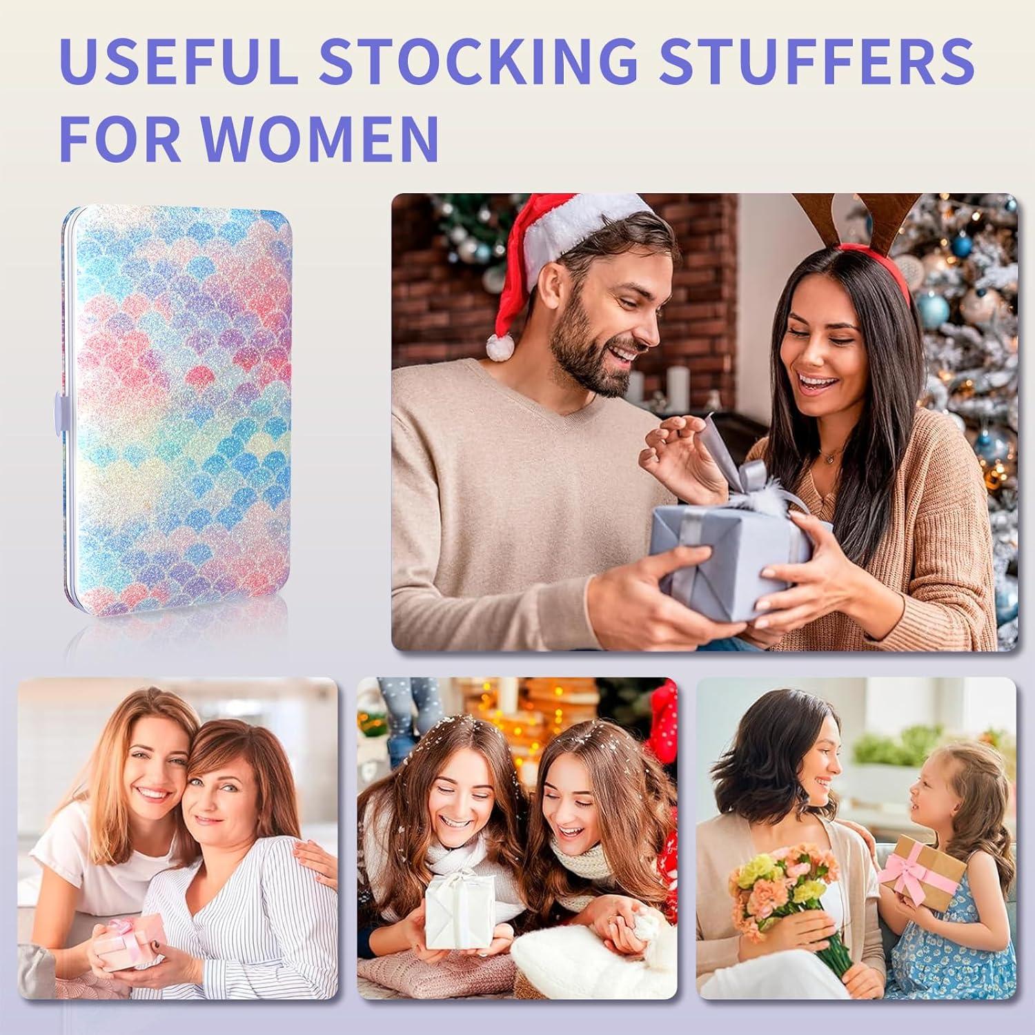 Juego de Manicura 10 en 1 ESSBES Acero Inoxidable Púrpura