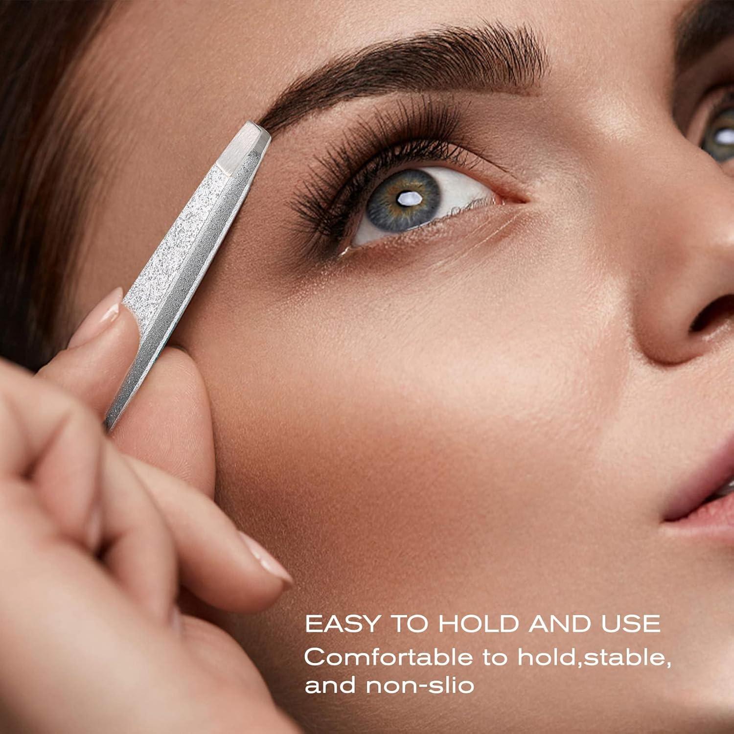 Juego de Pinzas de Precisión FungChoi 4 Piezas Acero Inoxidable