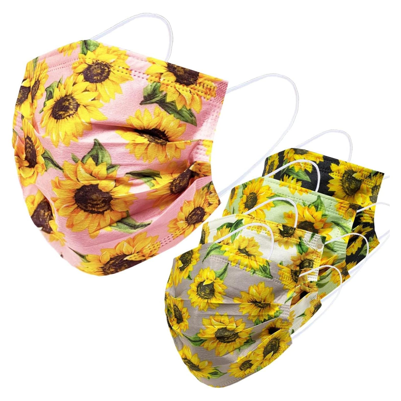 Mascarillas desechables 3 capas Everydayspecial 50 pcs floral