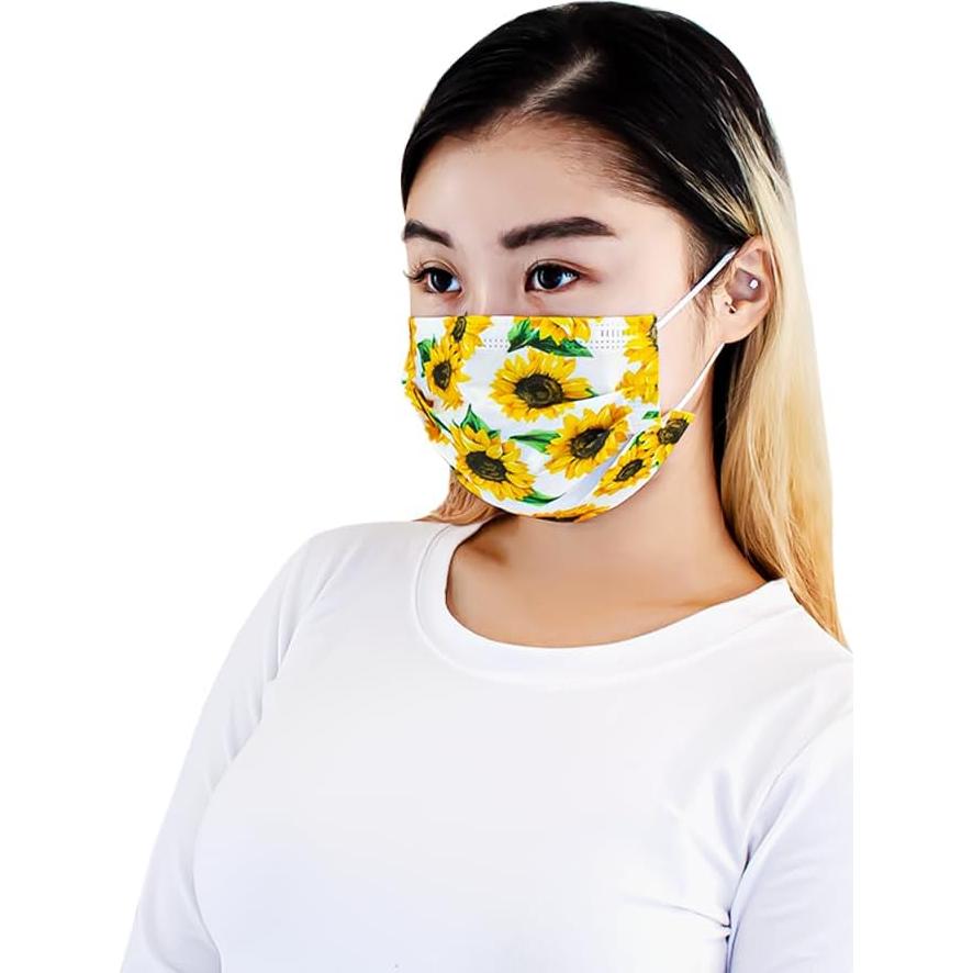 Mascarillas desechables 3 capas Everydayspecial 50 pcs floral