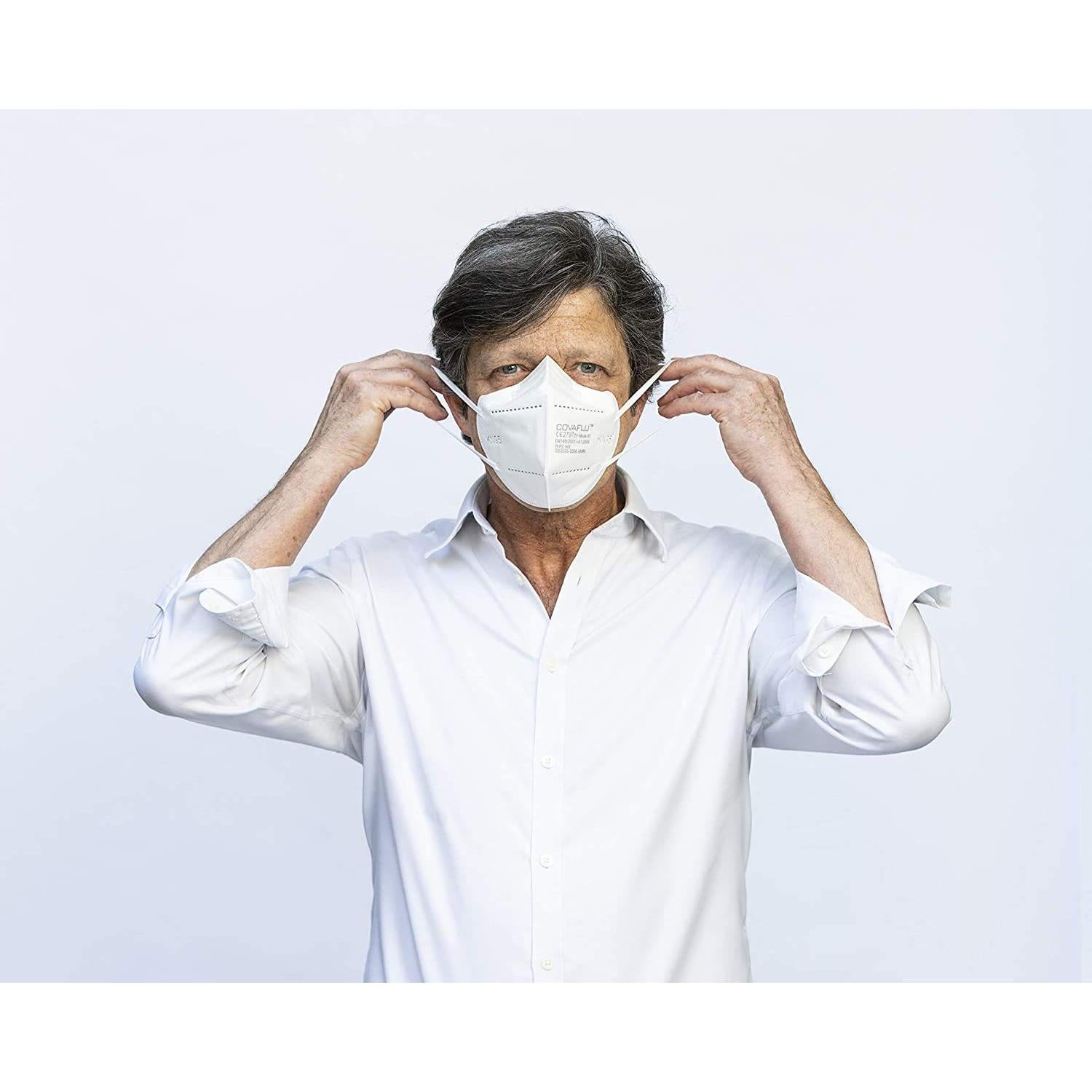 Mascarillas KN95 Covaflu Paquete de 10 - Protección 95%