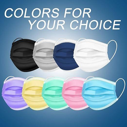 Mascarillas Desechables Hotodeal 50 Pcs 3 Capas Azul