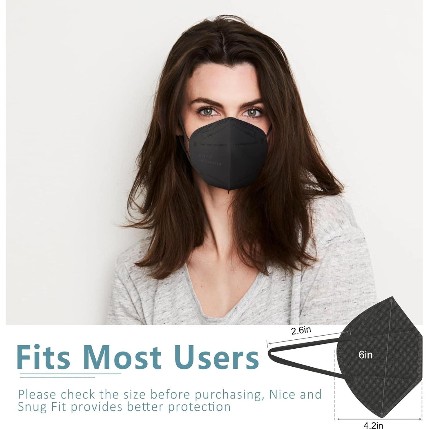 Mascarillas Desechables ChiSip KN95 5 Capas Adultos 20 Unidades