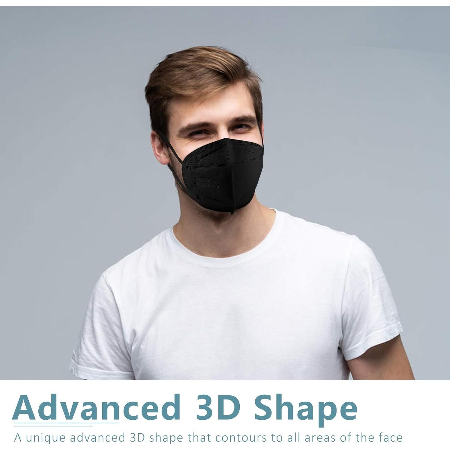 Mascarillas Desechables ChiSip KN95 5 Capas Adultos 20 Unidades