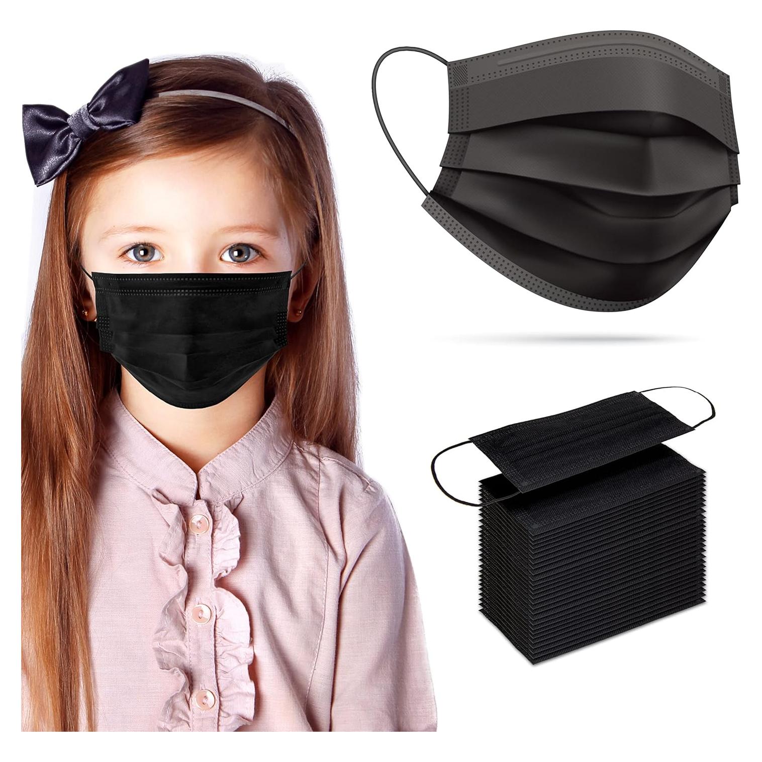 Paquete de 100 mascarillas desechables Pure Gem para niños