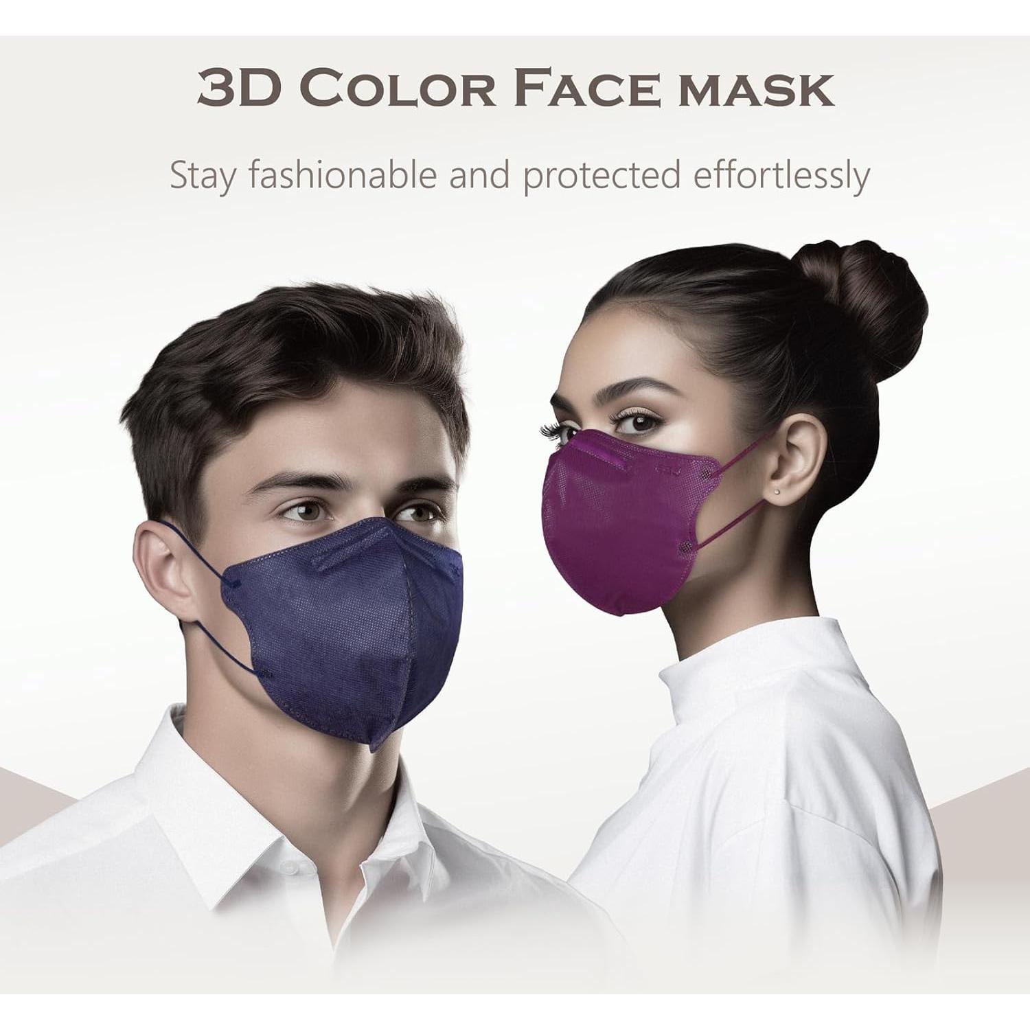 Mascarillas Desechables CSD 30 Pcs 3 Capas Ultra Violeta