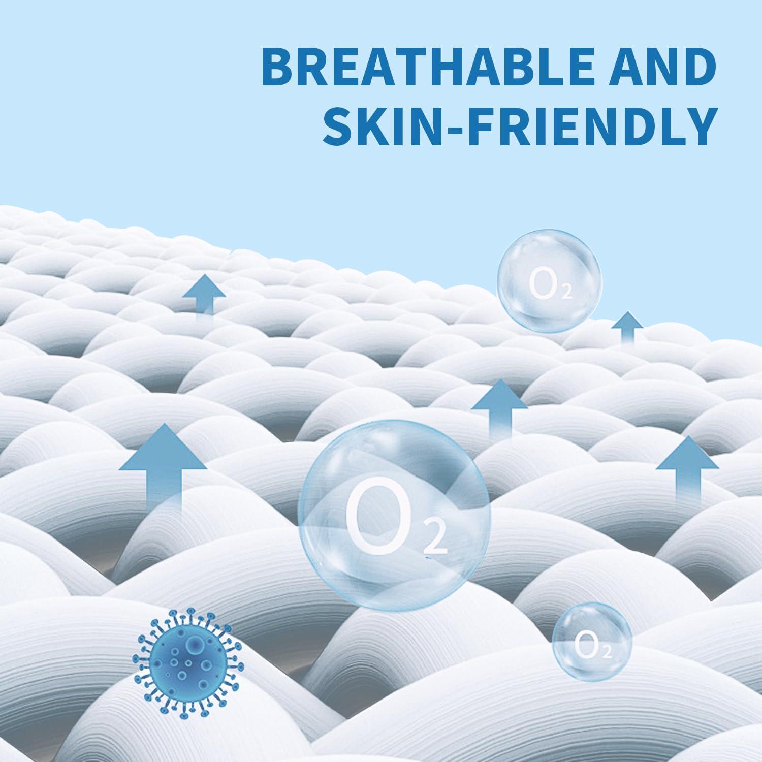 Mascarillas Desechables Negras 3 Capas ASTM Nivel 3 - 50 Pcs