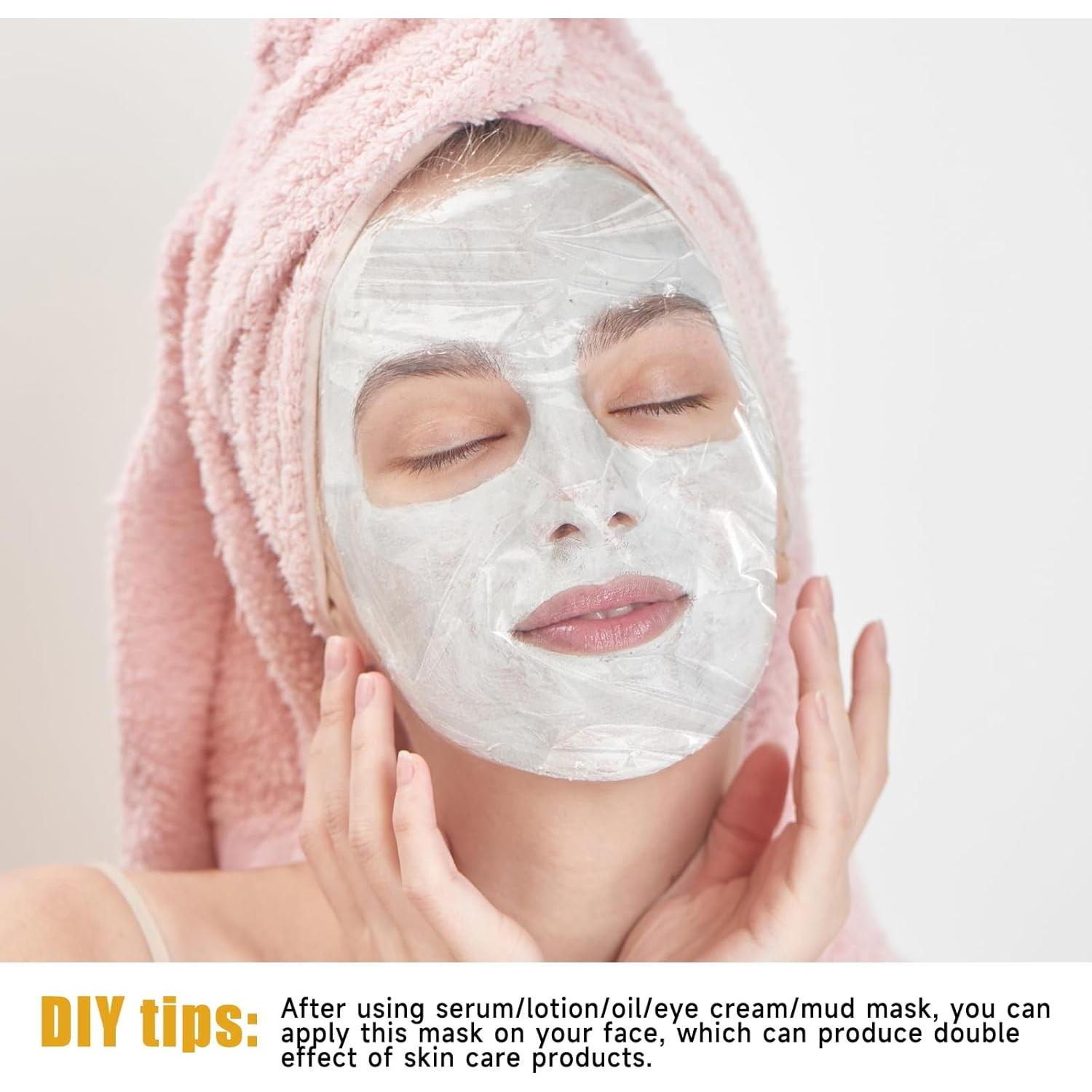 200 Máscaras Faciales Desechables Plásticas Salbsever 20x14cm