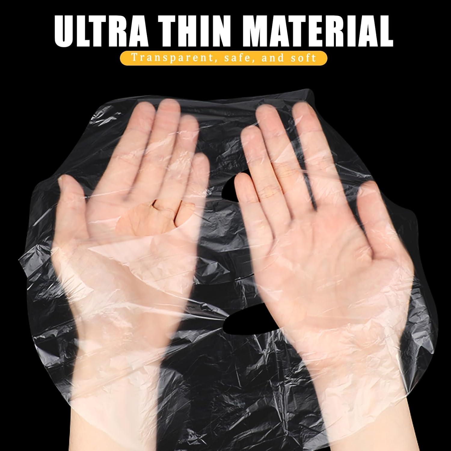 200 Máscaras Faciales Desechables Plásticas Salbsever 20x14cm