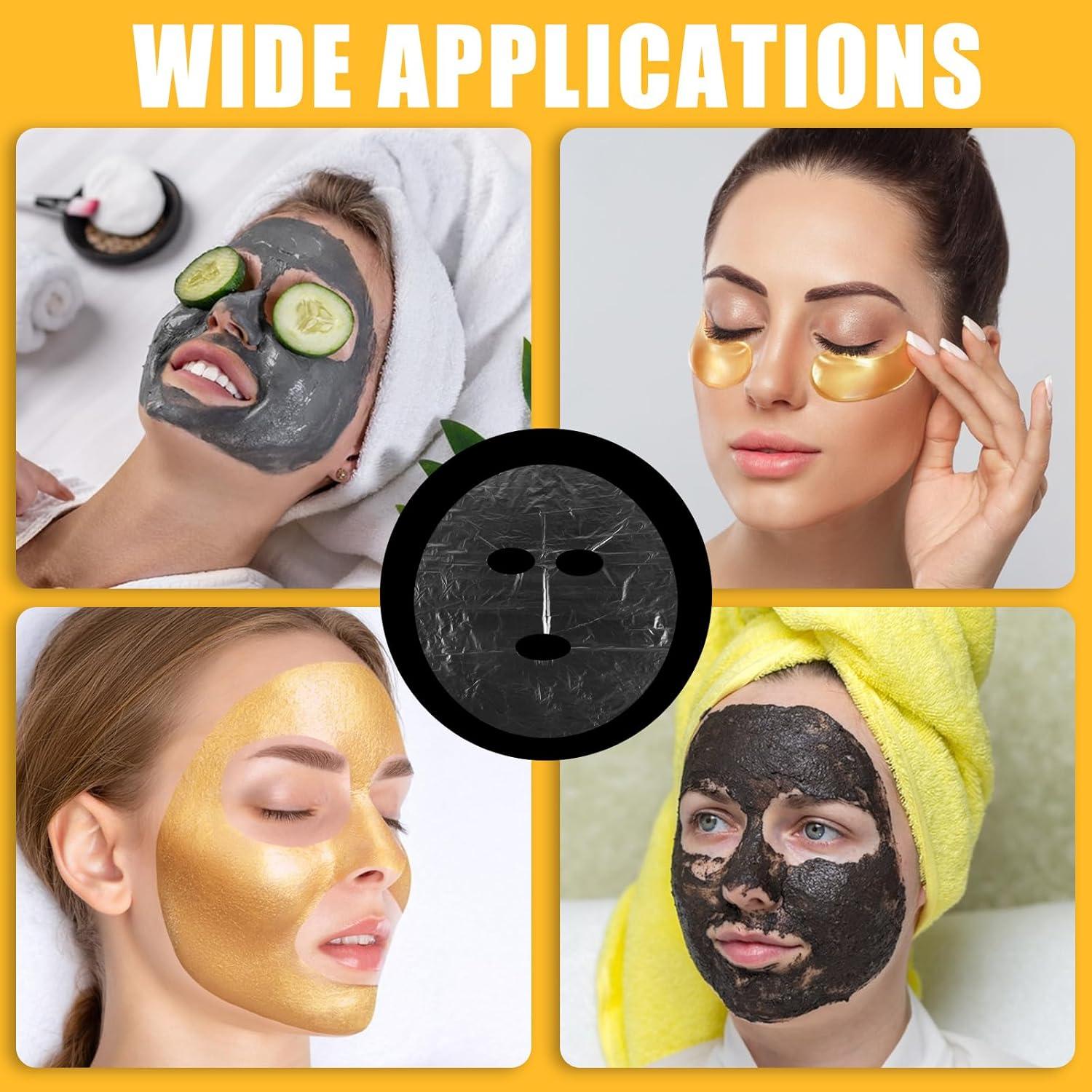 200 Máscaras Faciales Desechables Plásticas Salbsever 20x14cm