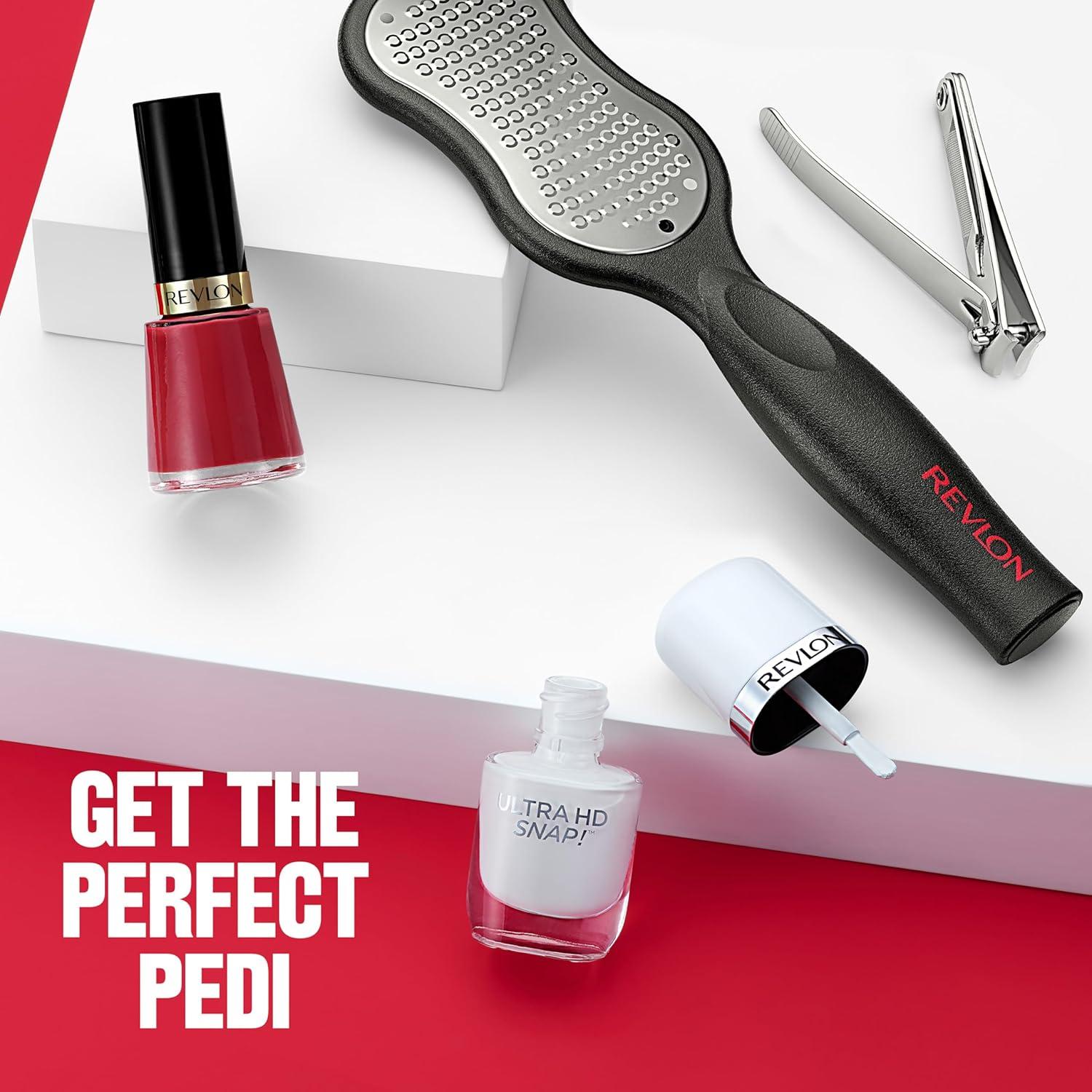 Cortauñas Revlon para Pies con Cuchilla Curvada y Lima