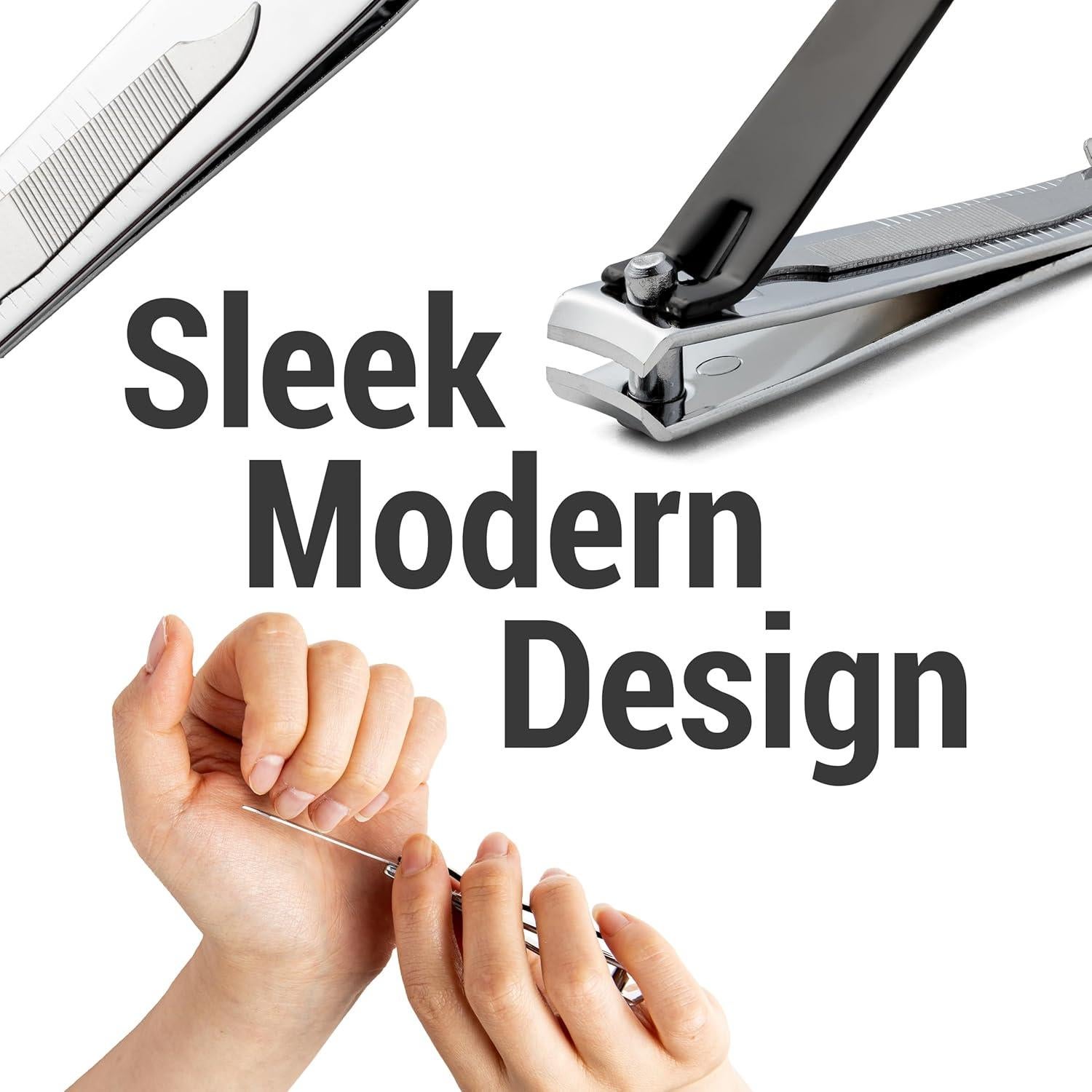 Juego de Cortauñas 6 Piezas CERTIGEN - Uñas de Manos y Pies