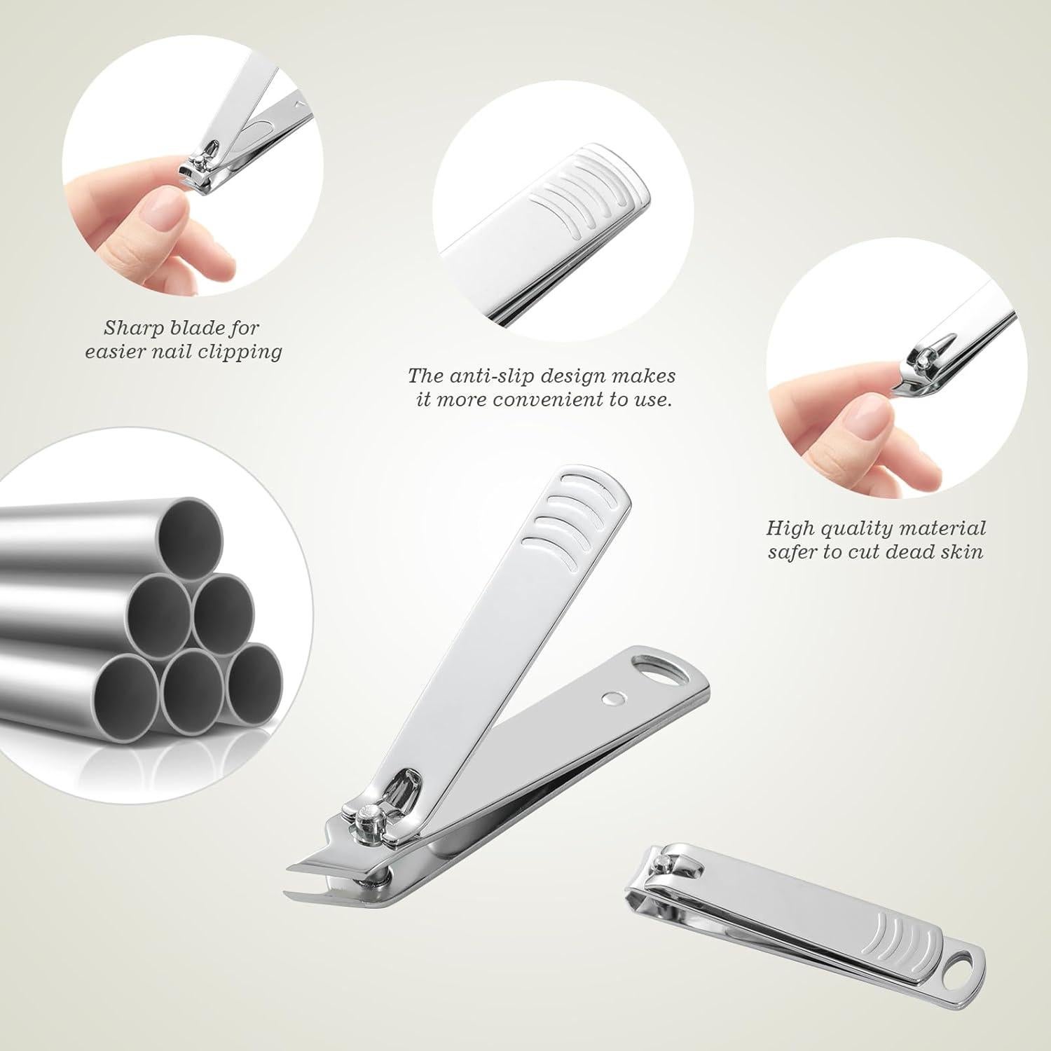 Juego de Manicura y Pedicura Sopolise 10 Piezas Verde Claro