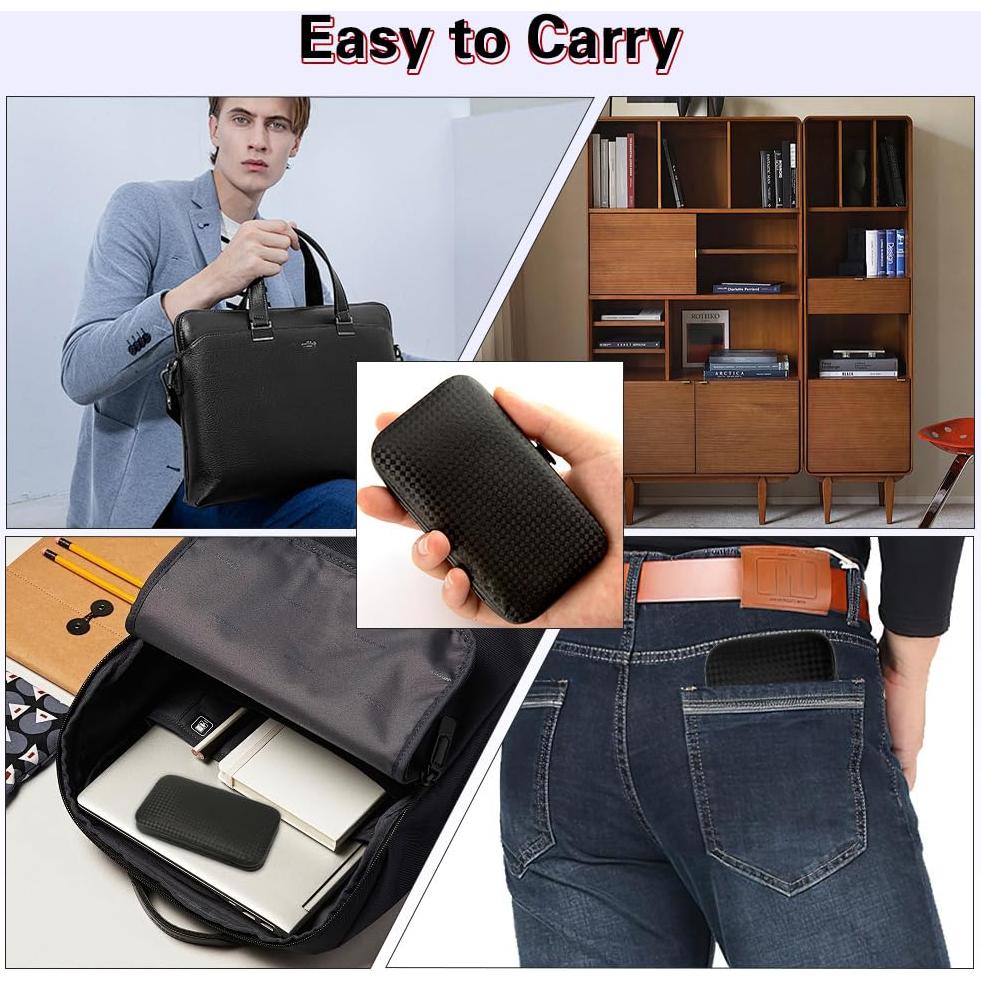 Kit de Manicura Portátil Tauywolci - 7 Herramientas Acero Inoxidable