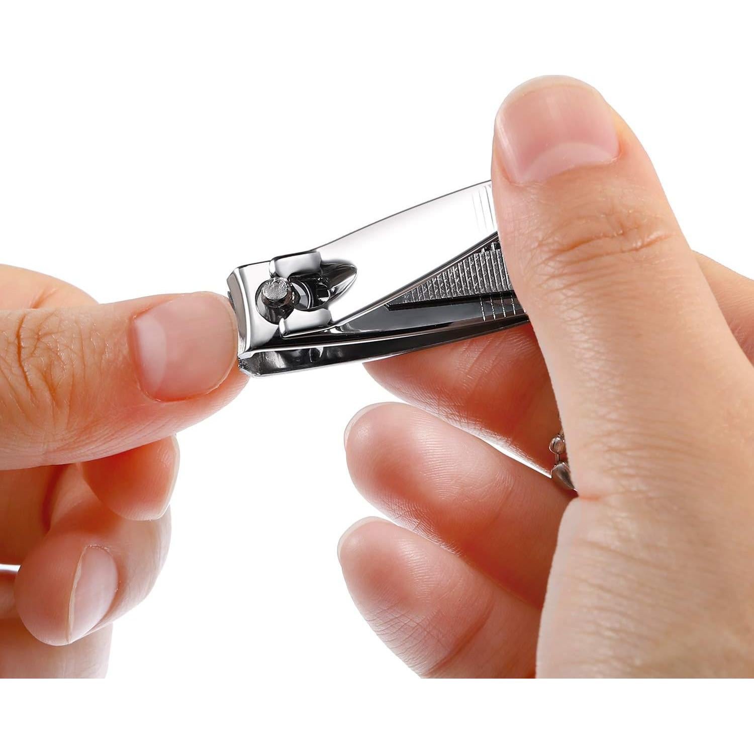 Juego de Cortauñas de Acero Inoxidable Bememo 12 Piezas