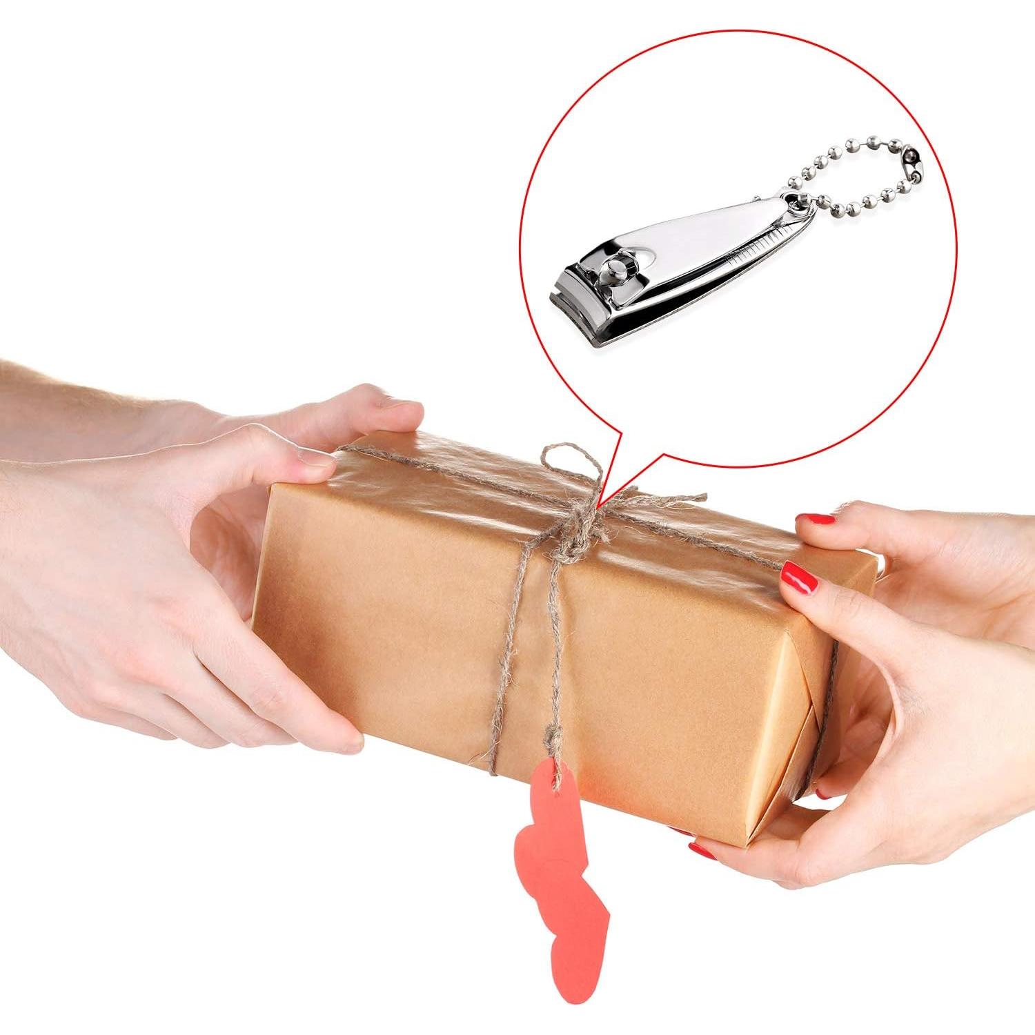 Juego de Cortauñas de Acero Inoxidable Bememo 12 Piezas