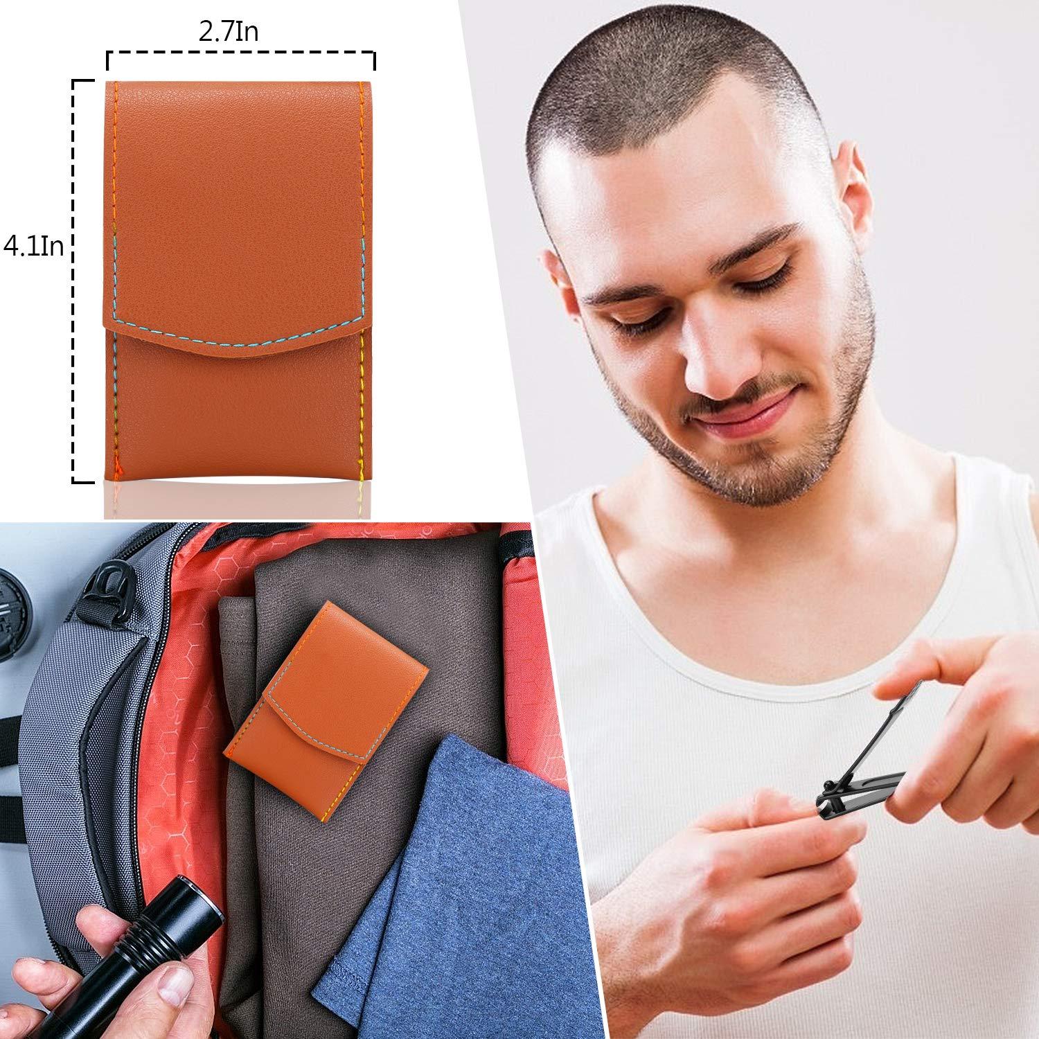 Kit de Manicura Aceoce N-05 Portátil Acero Inoxidable Negro