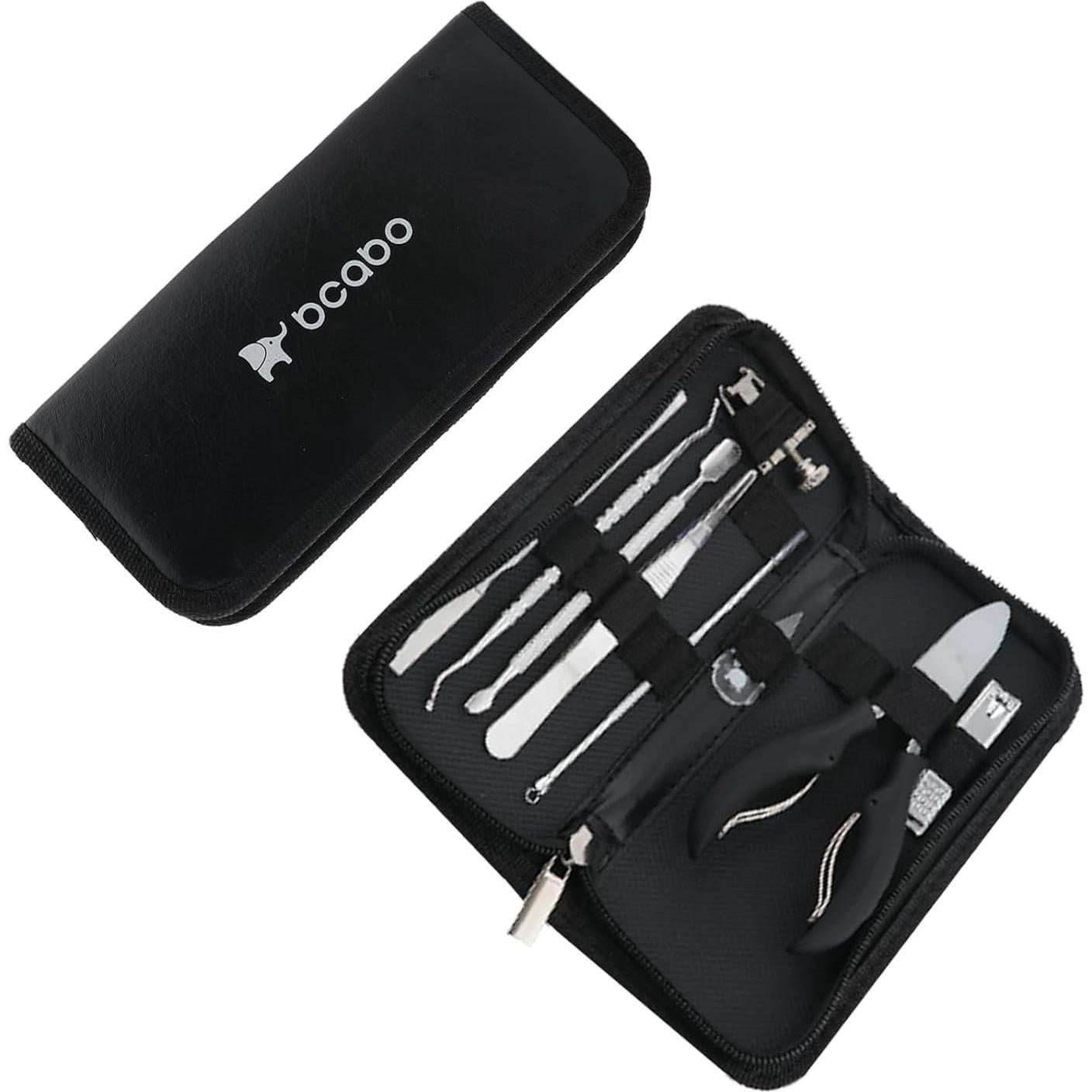Juego de herramientas para uñas encarnadas Bcabo 10 piezas