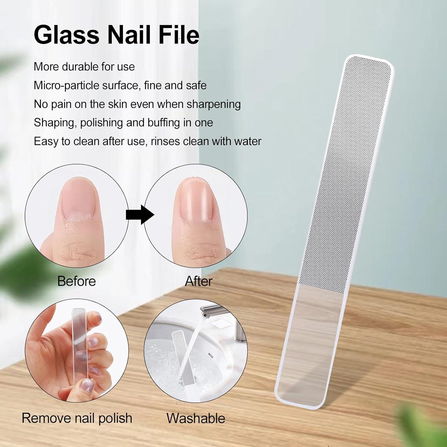 Cortauñas Eagle Beak 3 Piezas Acero Inoxidable Negro