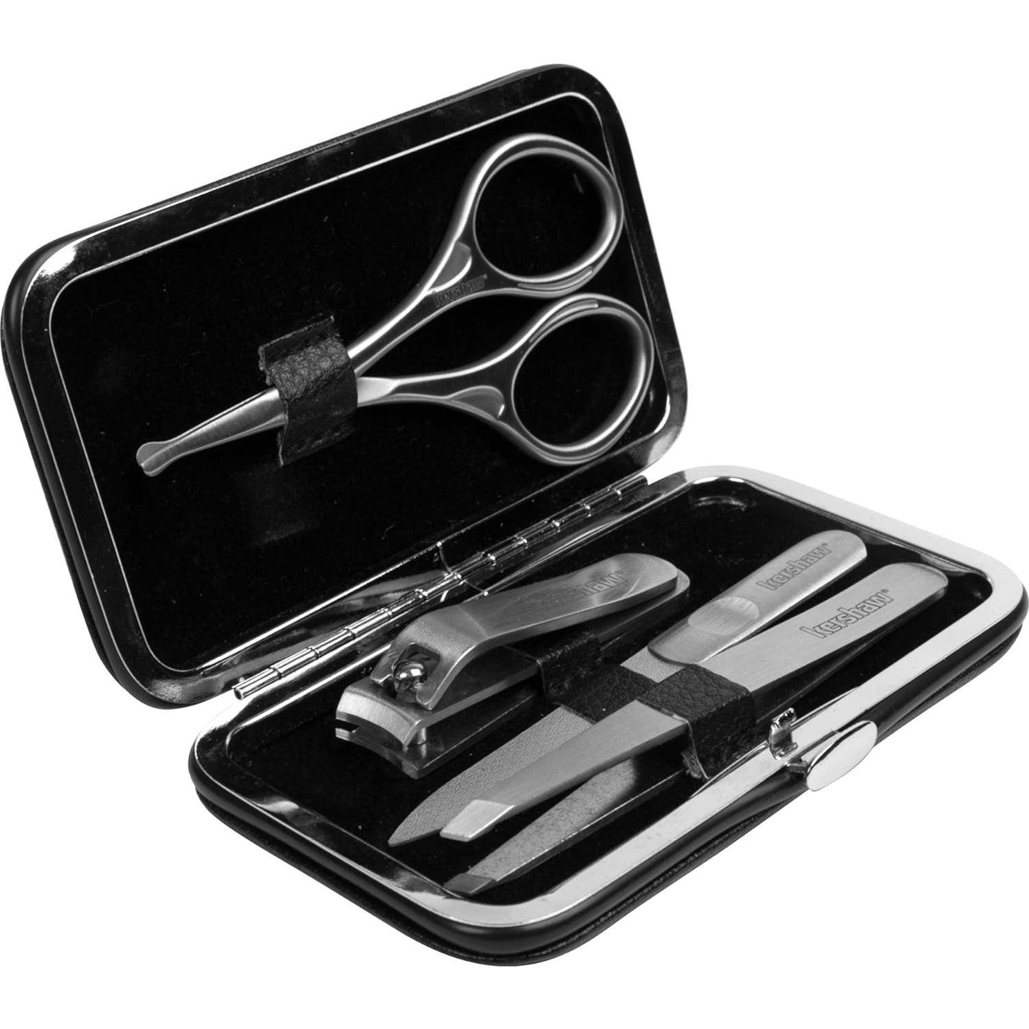 Juego de Manicura Kershaw de Acero Inoxidable 4 Piezas