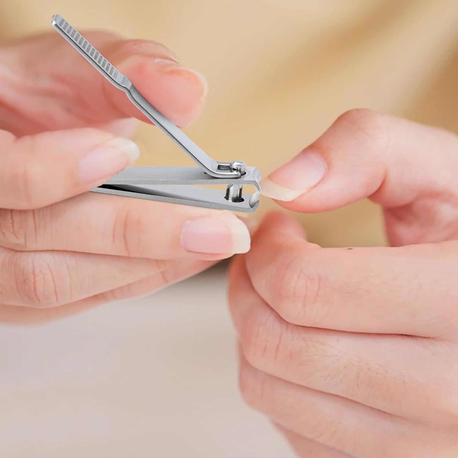 Juego de Cortauñas CINDALOG Acero Inoxidable 2 Piezas