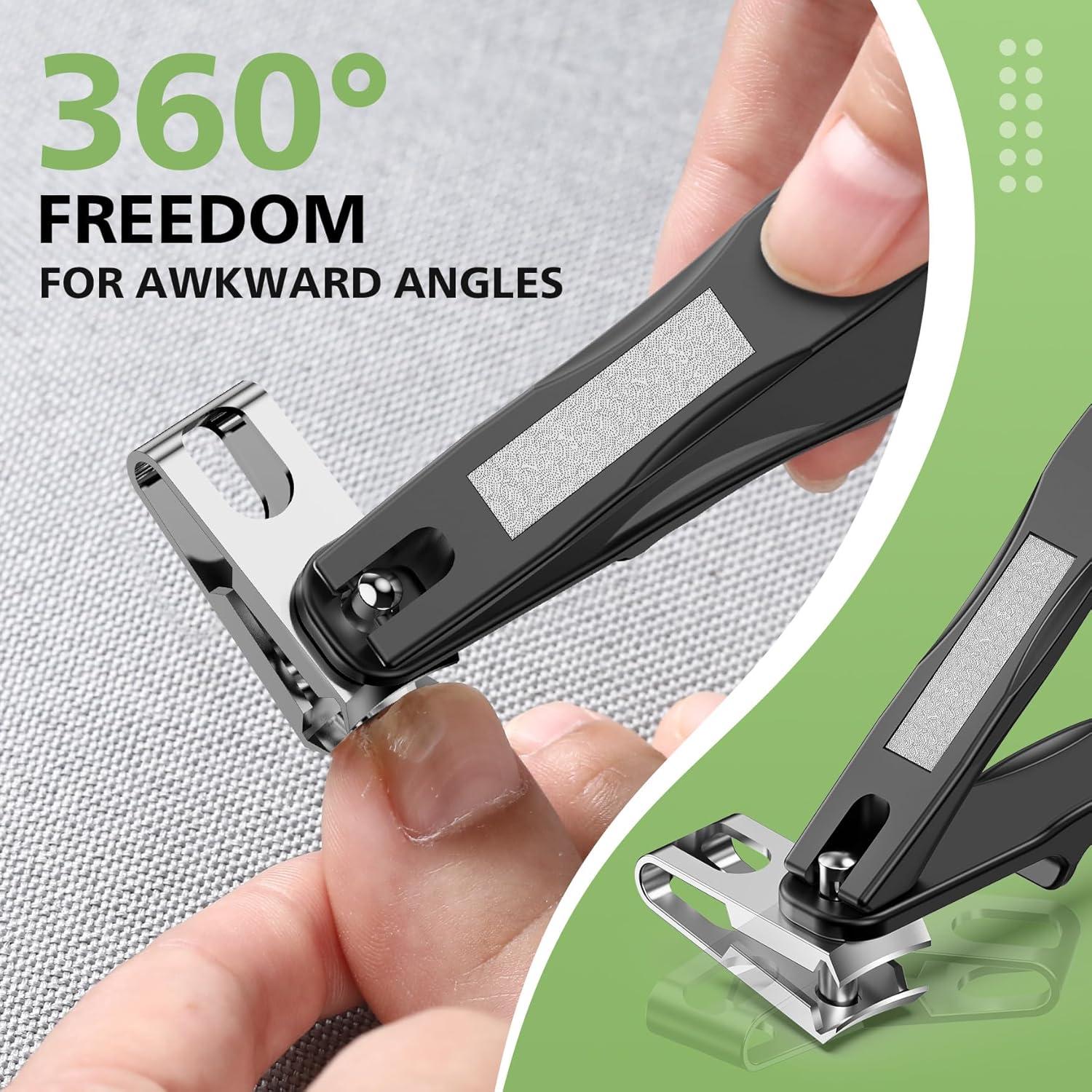 Cortauñas BALUCA Profesional para Uñas Gruesas - 360°