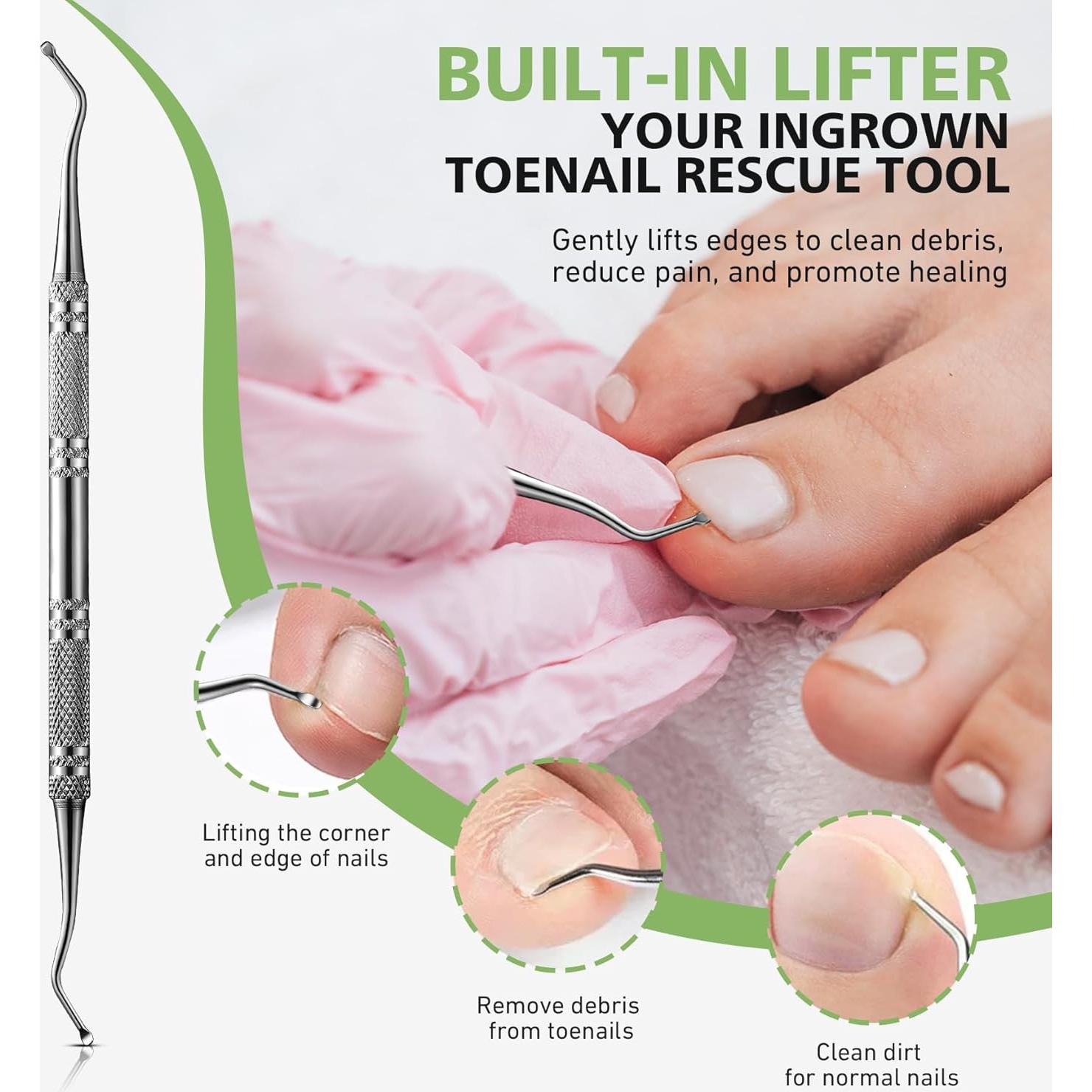 Cortauñas BALUCA Profesional para Uñas Gruesas - 360°