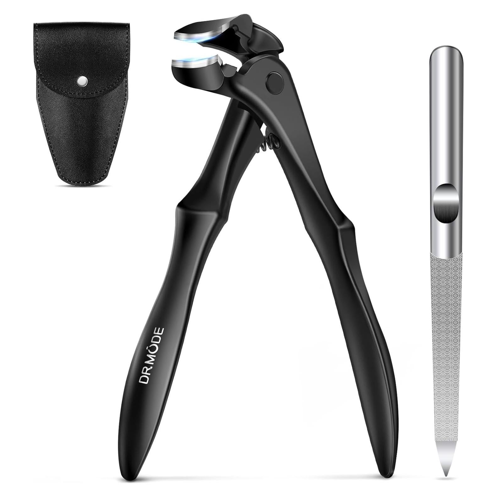 Cortauñas DRMODE Mango Largo Angulado para Uñas Gruesas