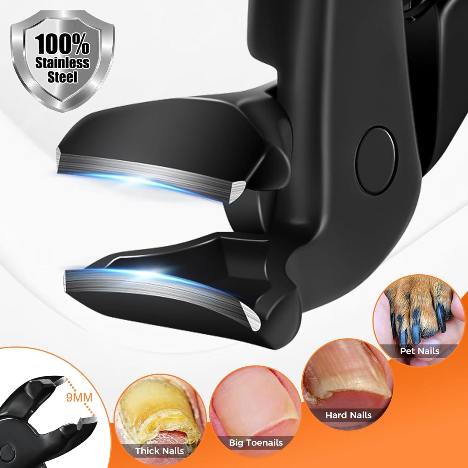 Cortauñas DRMODE Mango Largo Angulado para Uñas Gruesas