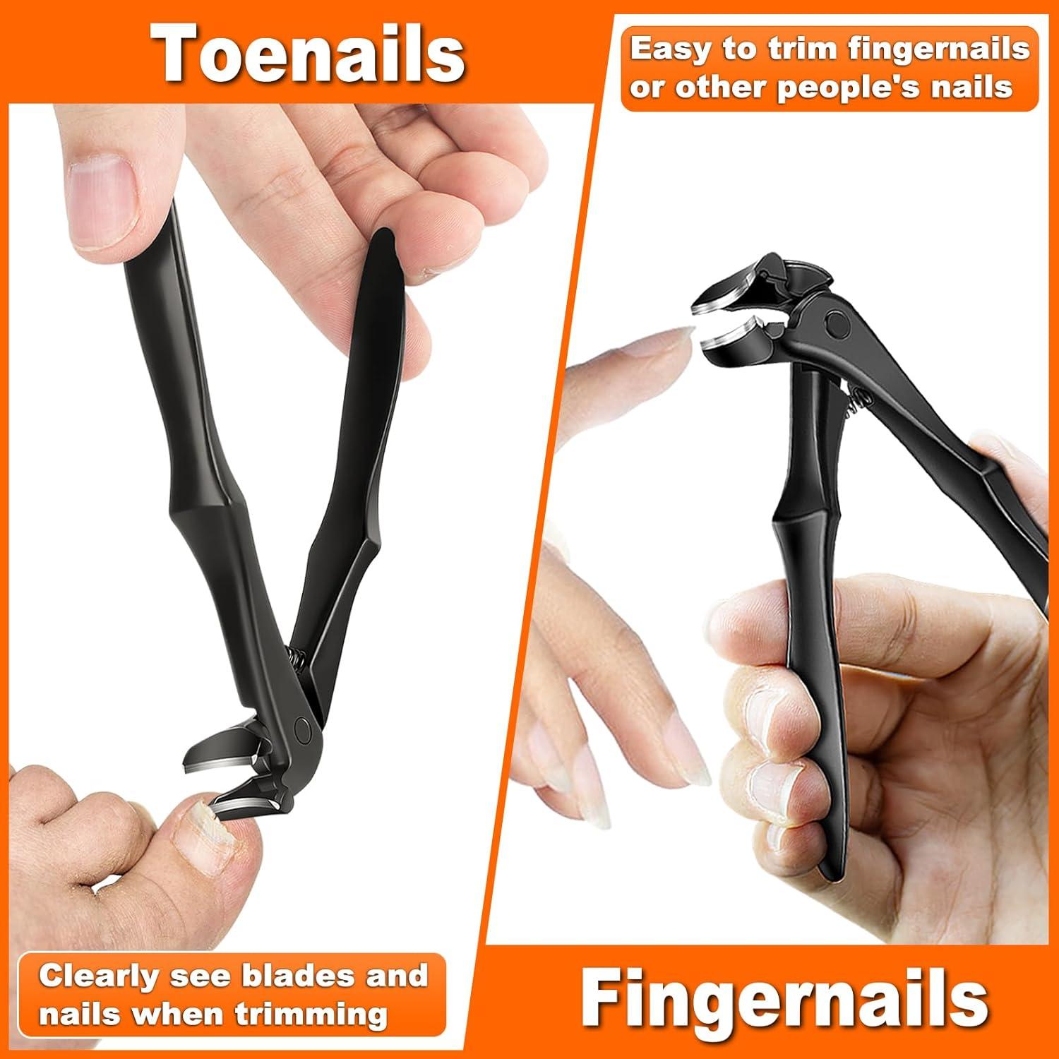 Cortauñas DRMODE Mango Largo Angulado para Uñas Gruesas